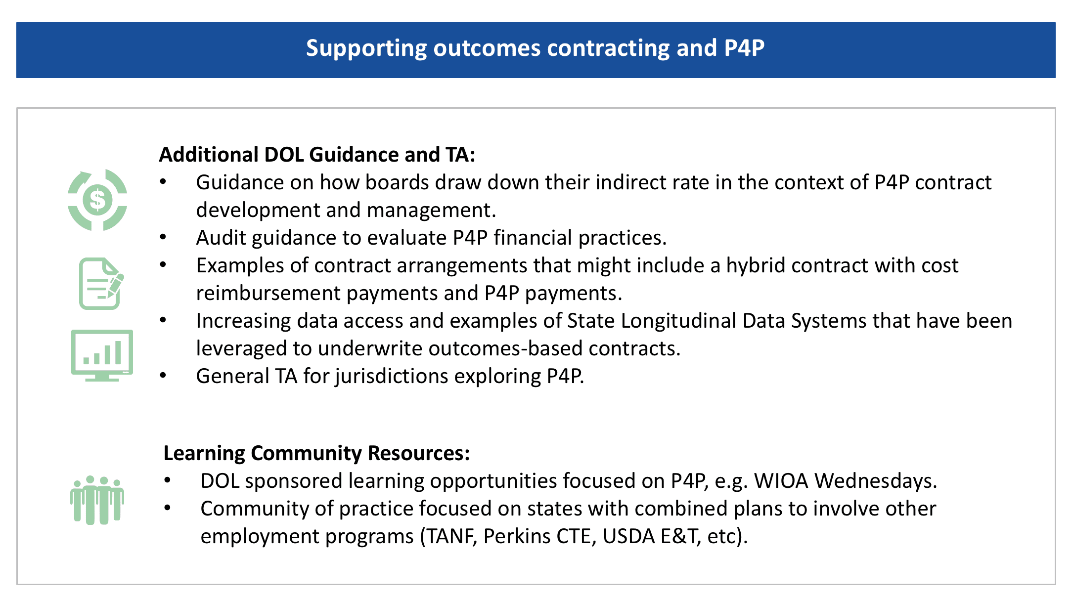 Support Outcomes Third Sector Capital Partnersthird Sector Capital Partners Pay For Success