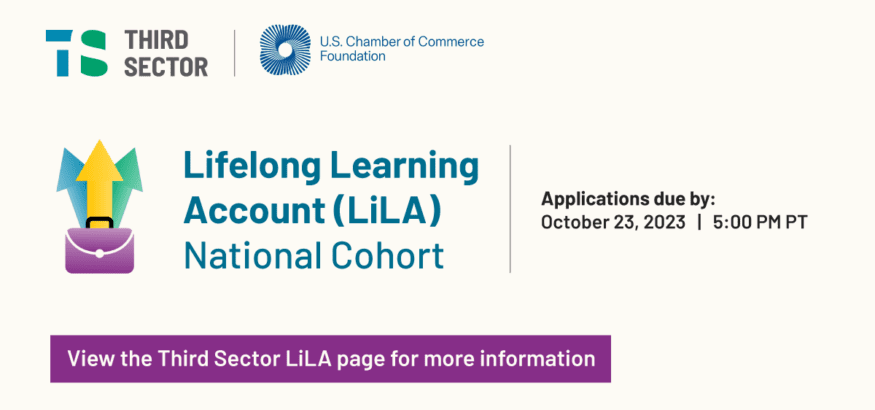 APPLICATIONS CLOSED- Join the National Cohort to Design and Launch a Lifelong Learning Account (LiLA) Pilot